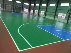 福建晉江室內(nèi)硅PU球場(chǎng)_室內(nèi)地面工程案例_廣東