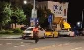 “鬼火”摩托在漁人碼頭深夜“炸街”，市民怒了，交警出手了！