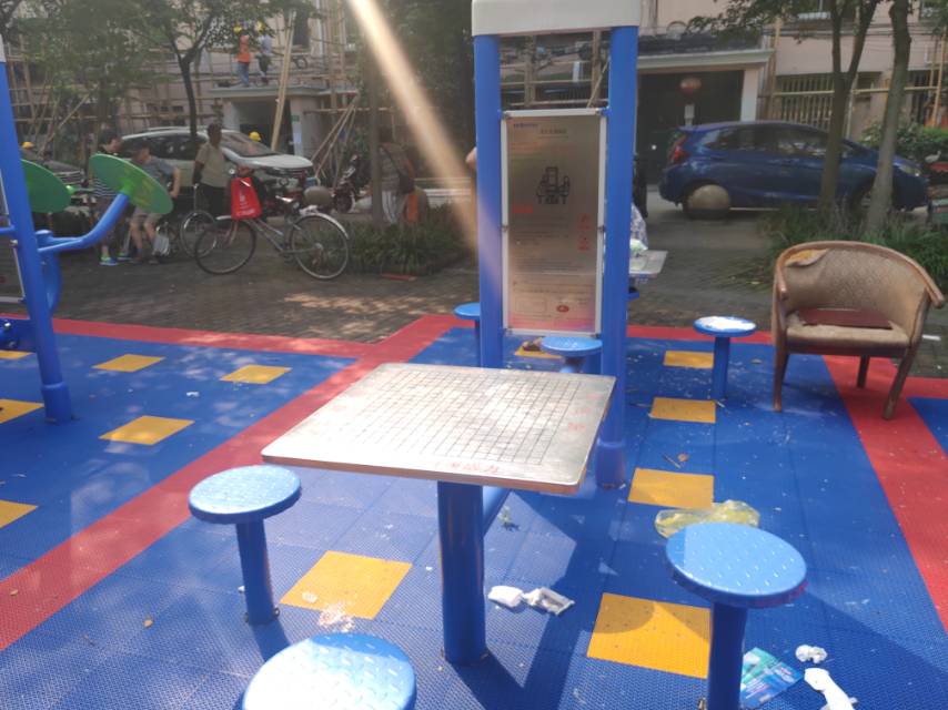 雙立柱棋牌桌