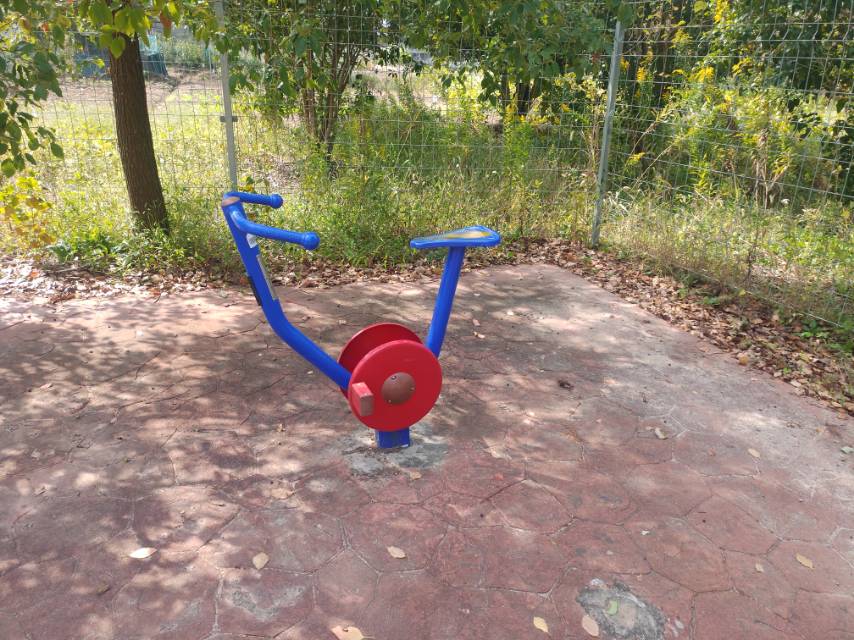直立健身車