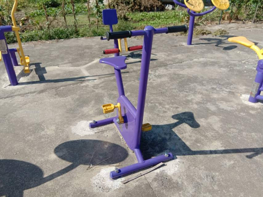 雙位健身車
