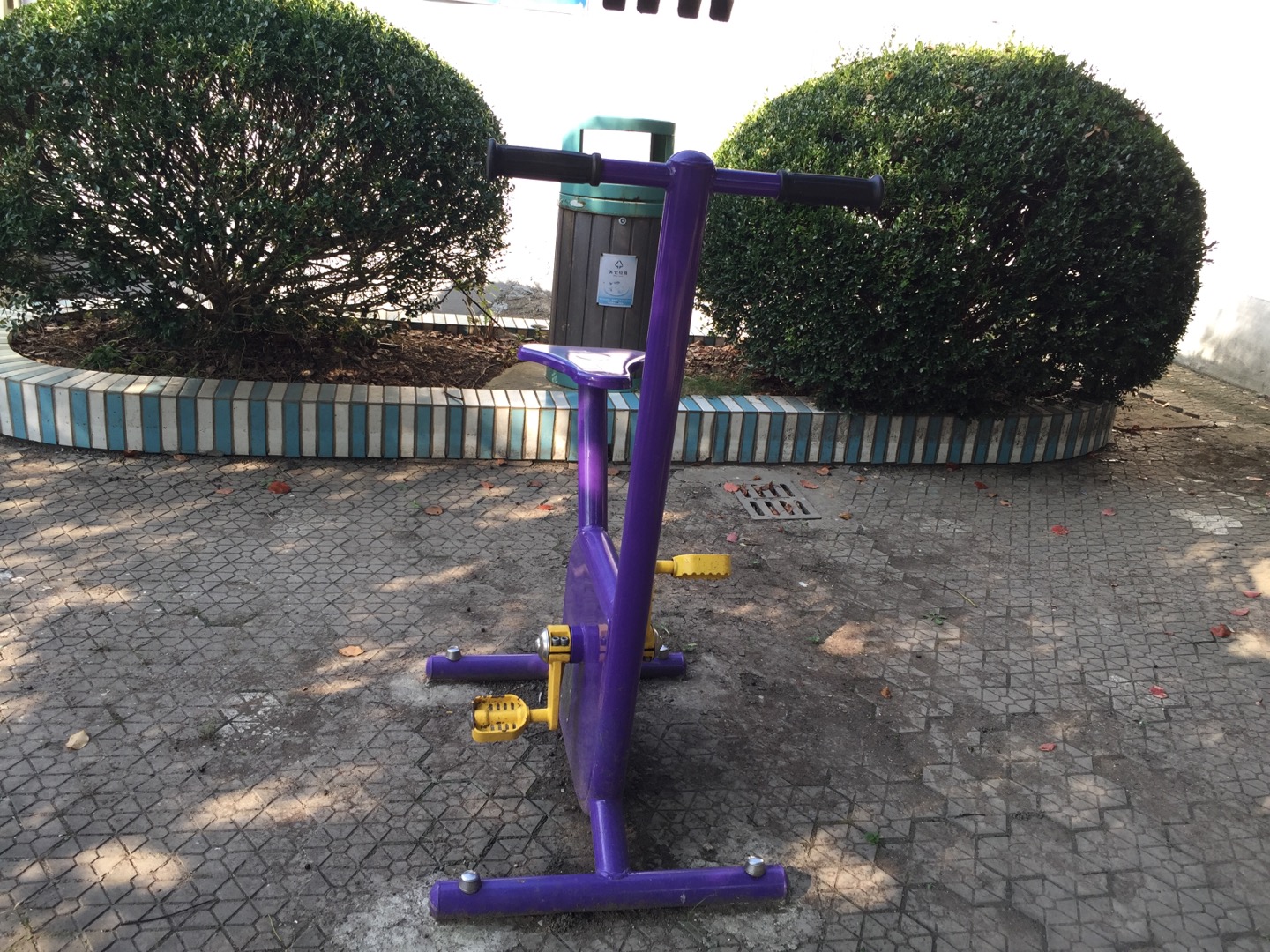雙位健身車