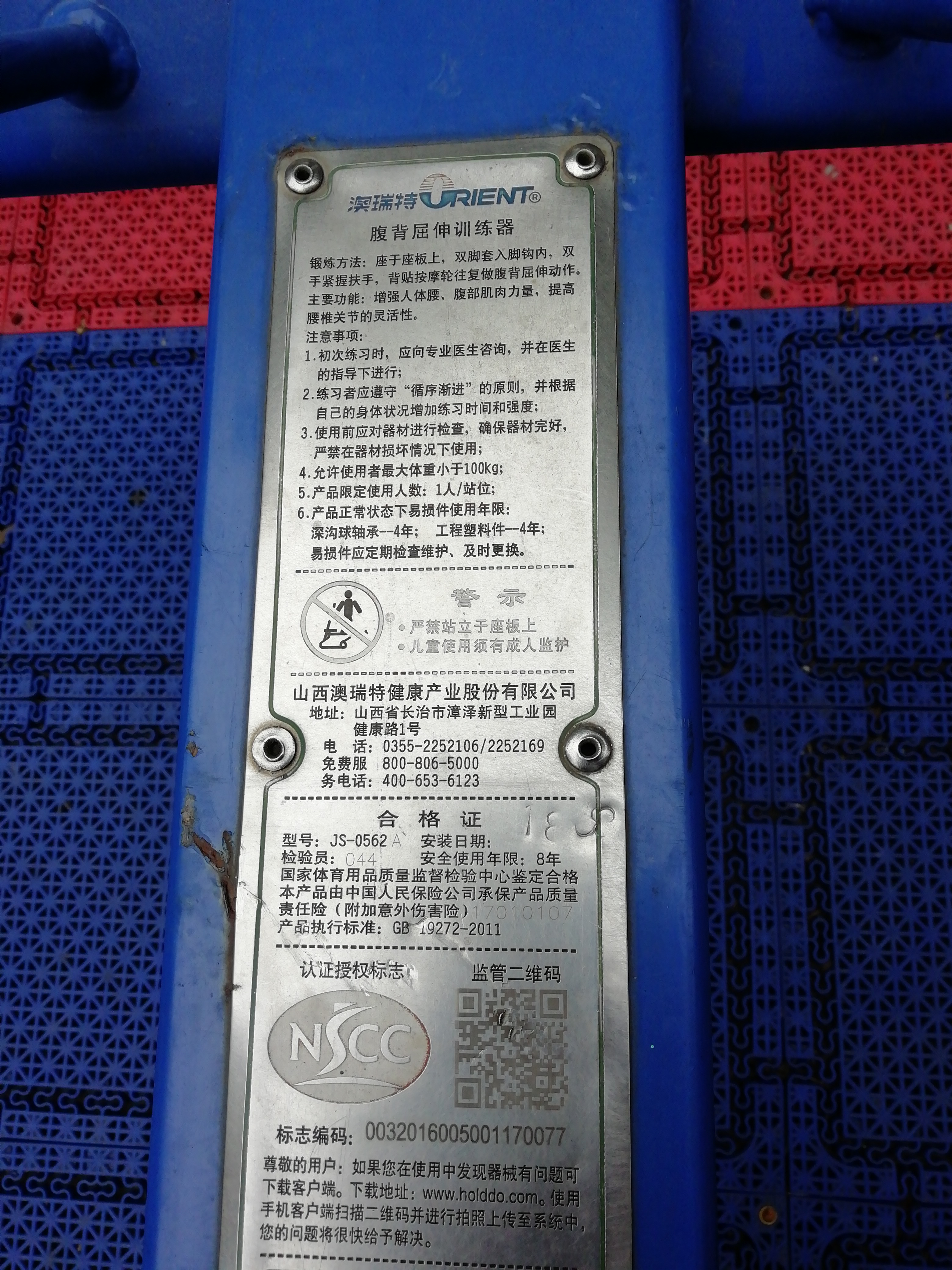 腹背屈伸訓(xùn)練器