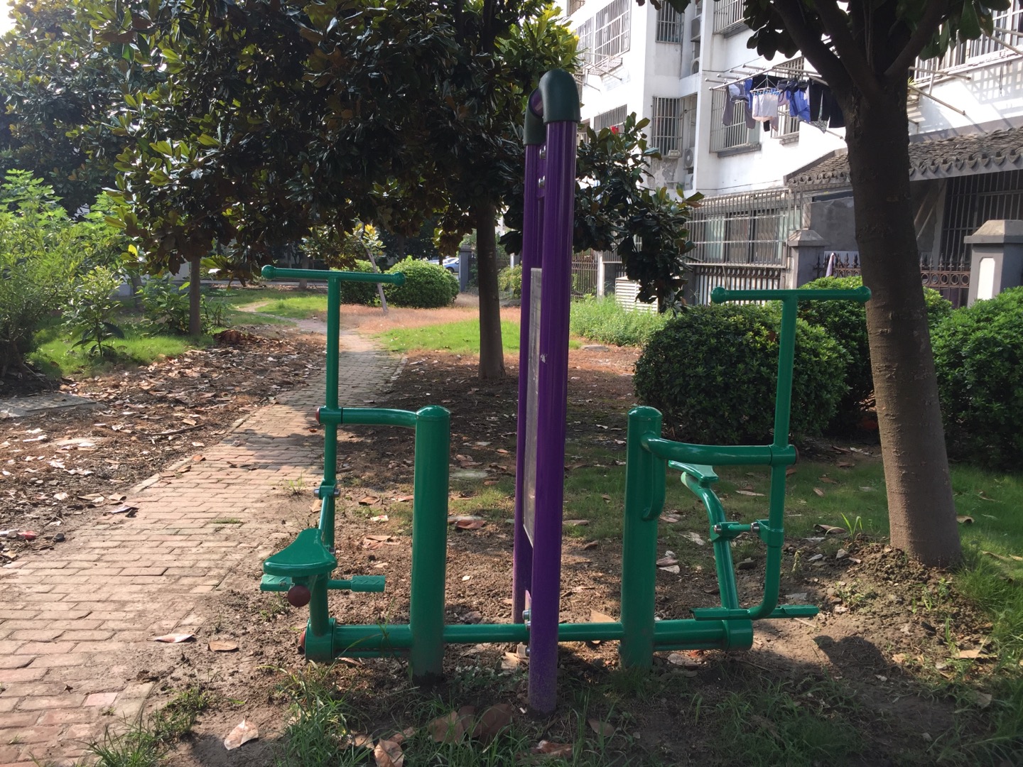 雙位健騎機