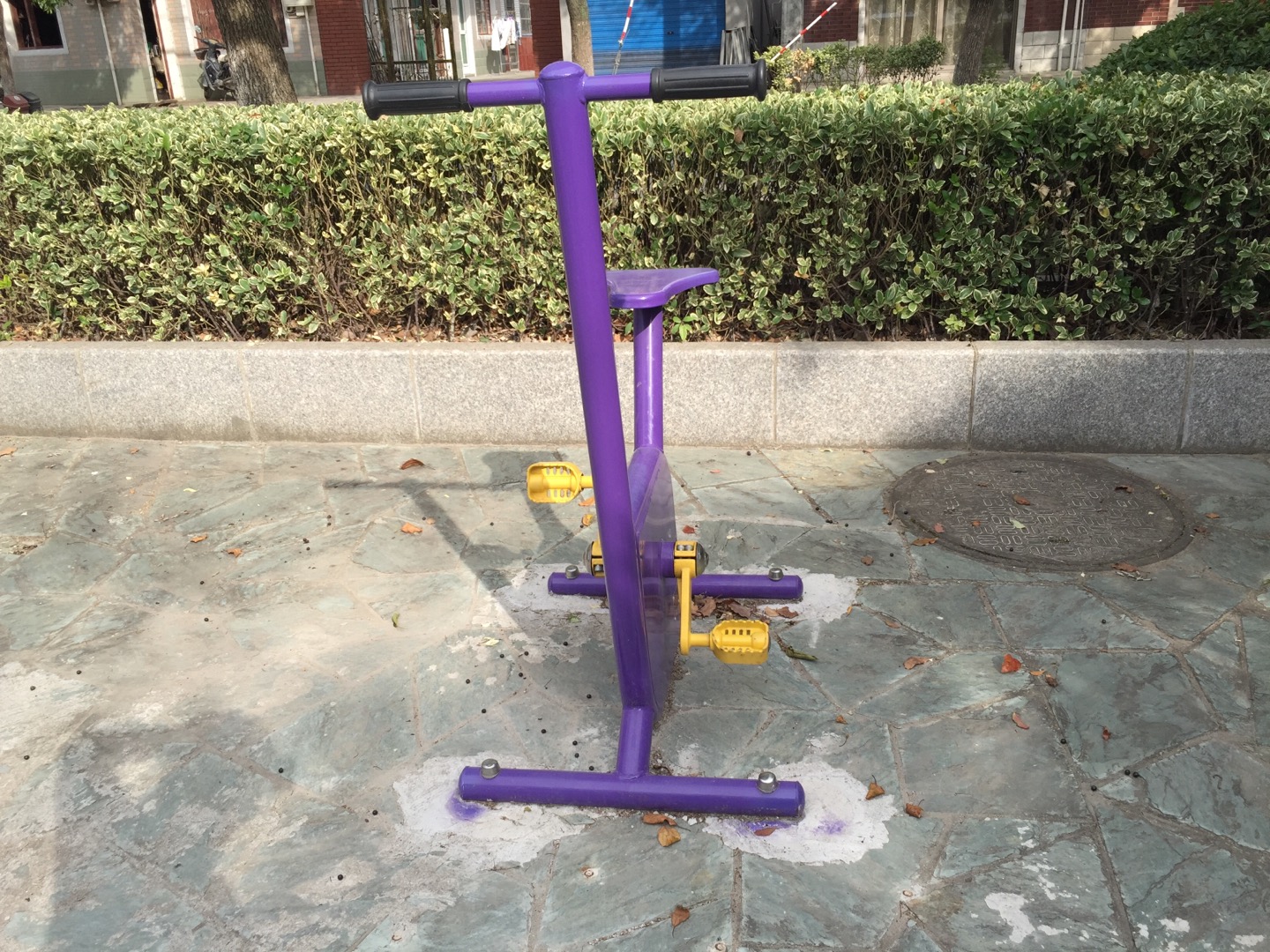 雙位健身車