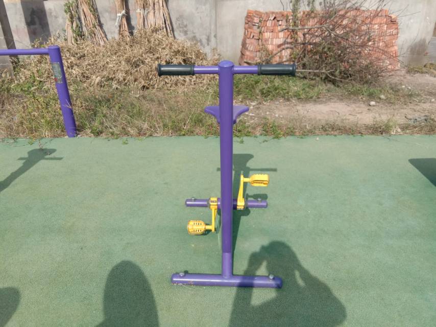 雙位健身車