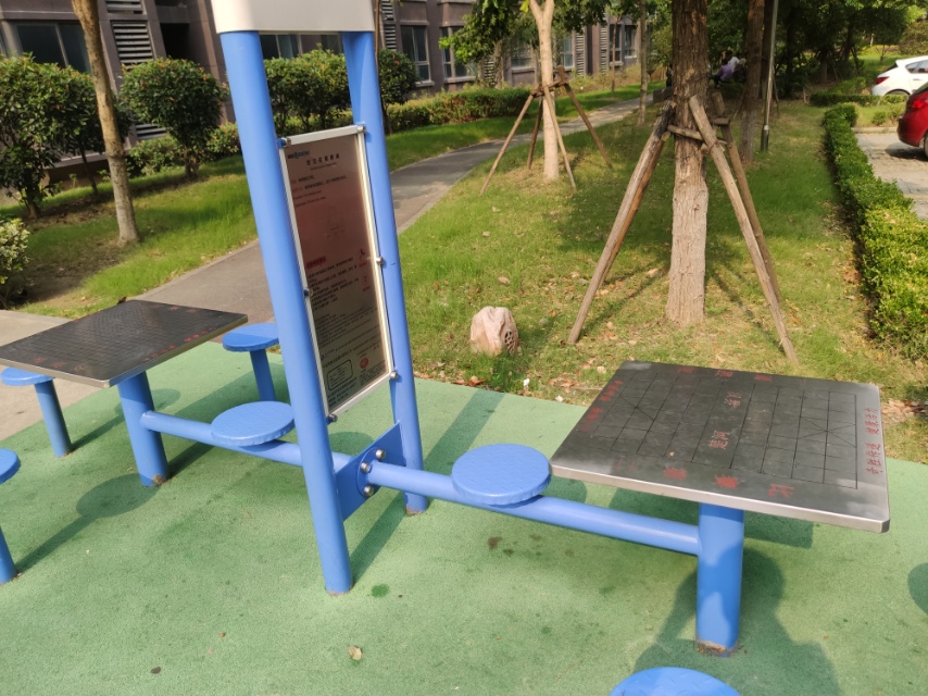 雙立柱棋牌桌