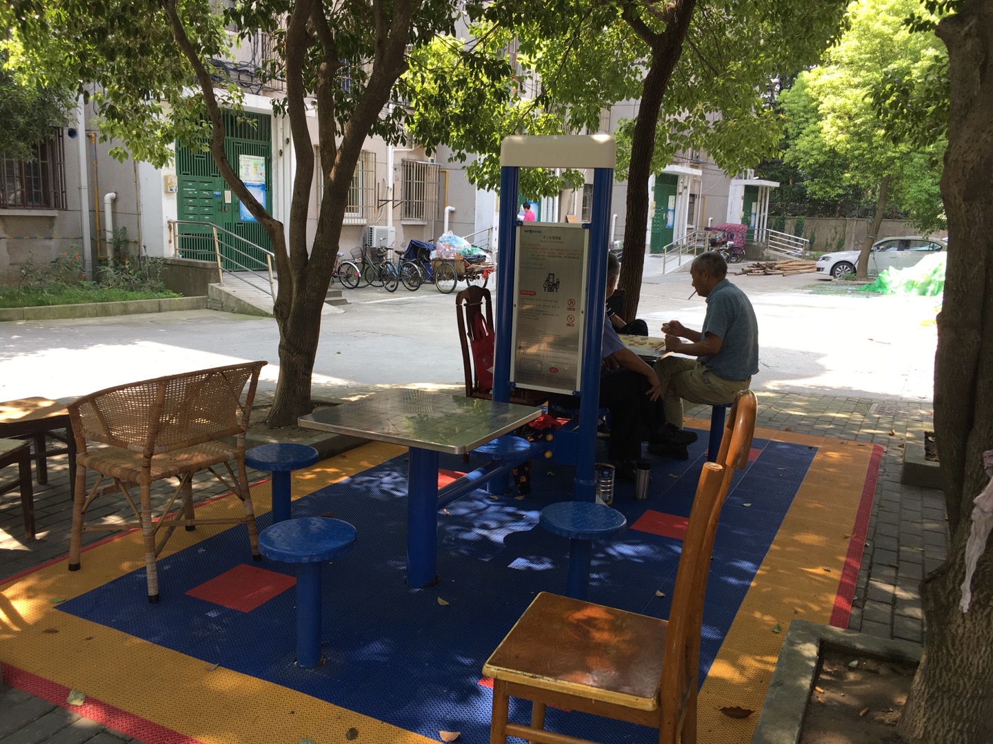雙立柱棋牌桌